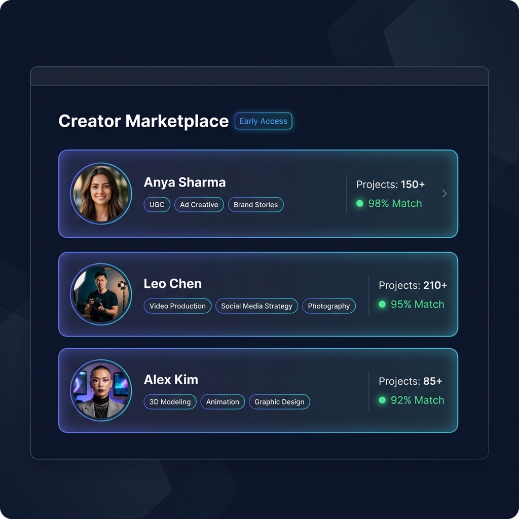 Creator Marketplace preview